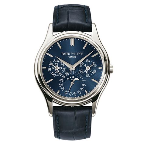 patek philippe grand complication blue dial chronograph men's watch|patek grand complication price.